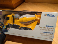 Sealed Morphing Remote Control Cement Truck / Robot