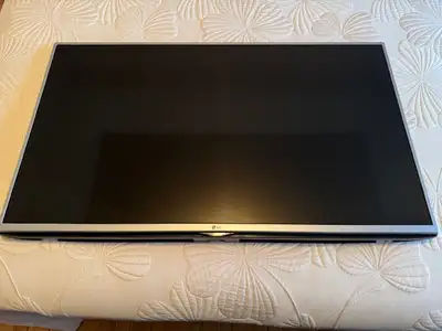 TV 43" de marque LG au DEL en bonne condition.