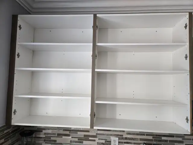 Kitchen Cabinets (shaker): includes doors, shelves, and knobs64519992277633123