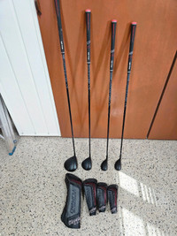 Ensemble de Golf, Bois 1, 3 , hybride 2 et 3 Cleveland