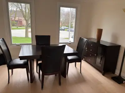 Dining Room Set - table, chairs and buffet, View more