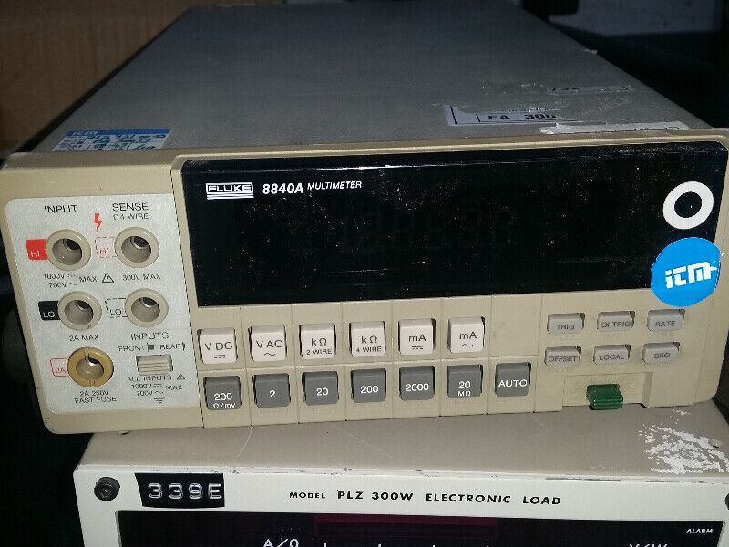 FLUKE 8840A 5.5 digit digital Bench Multimeter dmm tons of used Autre