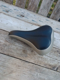 Padded Bicycle Seat, 1" Hole Diameter, 10"L