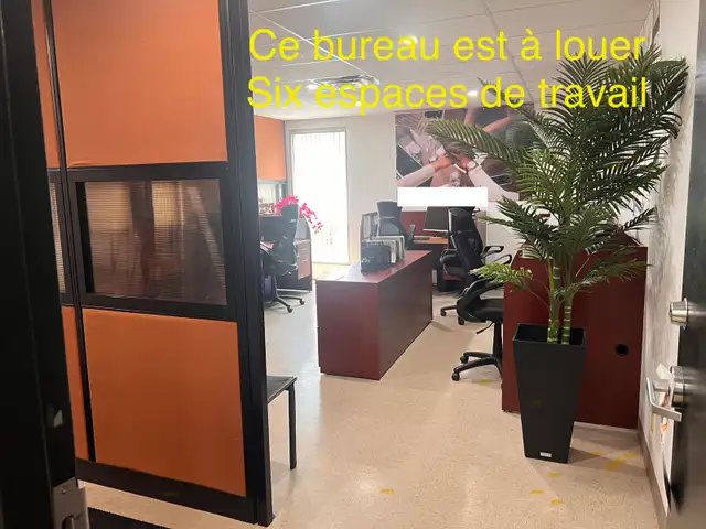 Offices for rent - 6 workstations + 1 enclosed office - Great opportunity62863751427969123