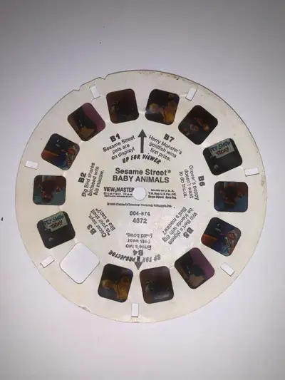 Vintage Sesame Street  Baby Animals Viewmaster Reels 1986, View more