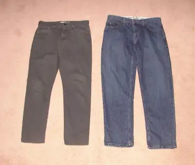 Jeans & Pants - sz 32, 33, 34 - T. Hilf, C.Klein, New Wranglers, View more