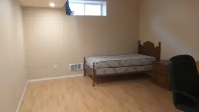 huge room utilities included in 2 bedroom basement suite avail. Apr. 1st. in a nice single house in...