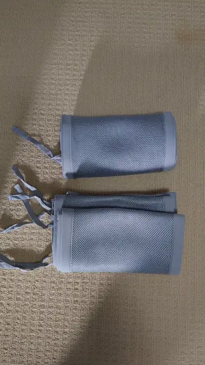 Used BreathableBaby Breathable Mesh Crib Liner (Grey), View more