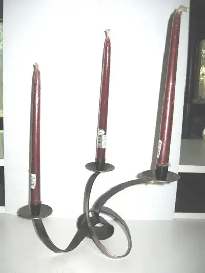 CHANDELIER LAITON VINTAGE ARTISANAT QUEBECOIS c.1980, View more