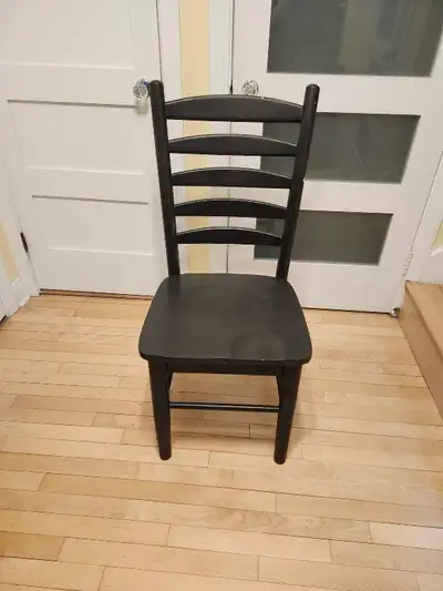 wooden brown chair $10, View more