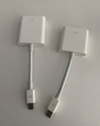 Macbook Apple Mini Display Port Adapter to VGA and DVI