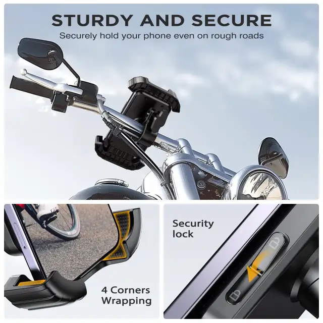 Miracase Phone Holder for Bike - Adjustable Shockproof in Road in Markham / York Region - Image 3