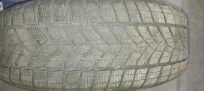 Snow tires;rims.used 1 season.like new.fits Hyundai.6 bolt patter