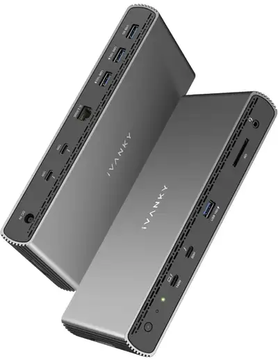 Brand：IVANKY Colour：Gray Hardware interface：USB 3.1 Type C, Ethernet, 3.5mm Audio, Thunderbolt, USB...