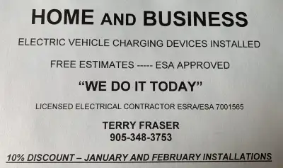 EV CHARGER INSTALL, View more