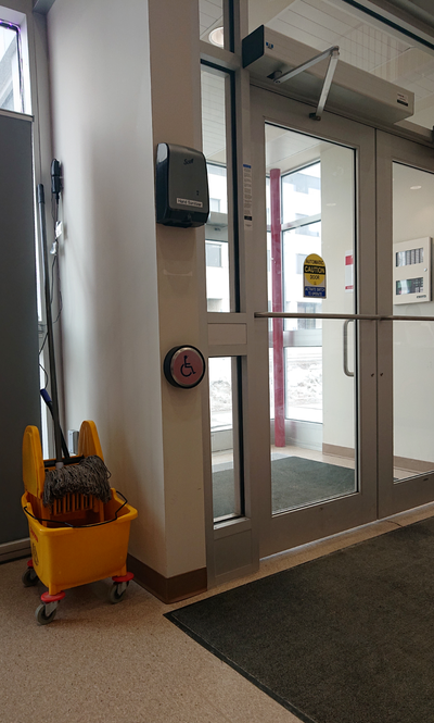 Hand Sanitizer installation level, View more