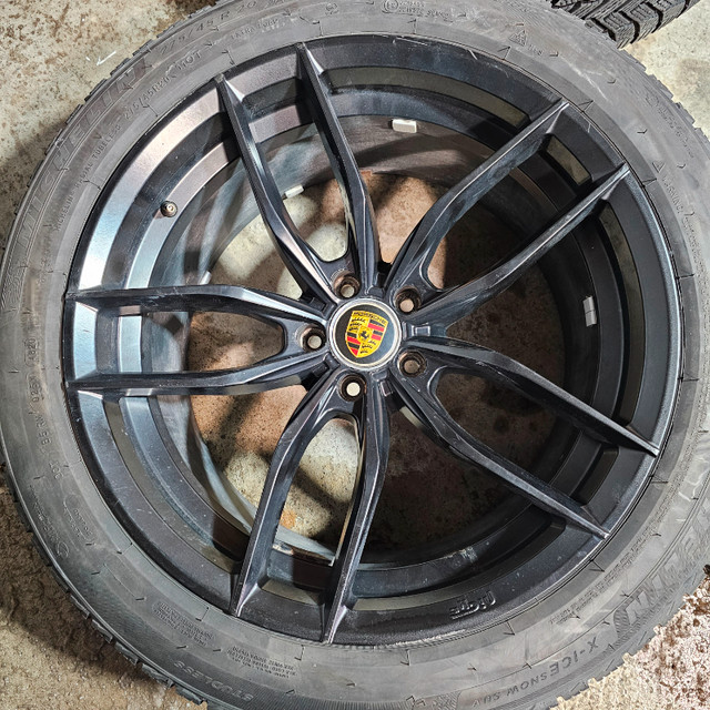 275/45/20 Michelin winter tires with Niche Alloy rims 5x112 in Tires & Rims in Markham / York Region - Image 2