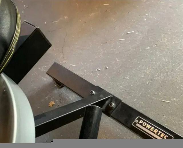 Powertec abdominal or Ab crunch machine PRICE FIRM Exercise Equipment