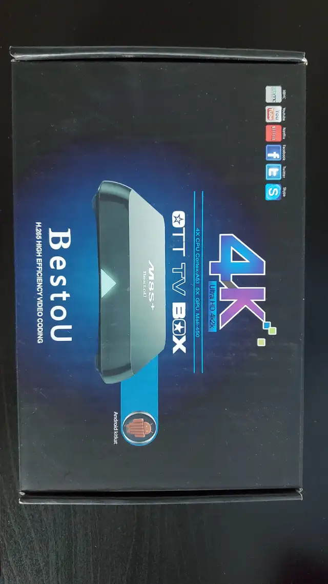 BestoU TV BOX 4K in General Electronics in Edmonton - Image 4