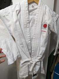 Karategi - kids size 00 (years 5-7) - karate uniform with logo