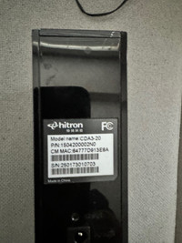 Tv Hitron Cda3-20 cable modem