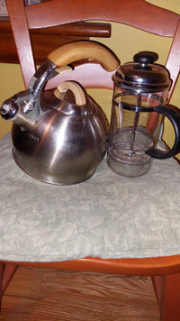 Kettle and French press