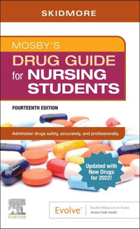 Mosby's Drug Guide for Nursing Students 14E update 9780323874892