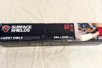 Surface Shields Carpet Shield Protective Tape 24”x 200 ft New