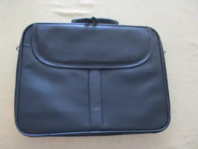 Leather Laptop Bag (Black), View more
