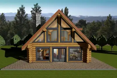LOG CABIN KIT FOR SALE, View more
