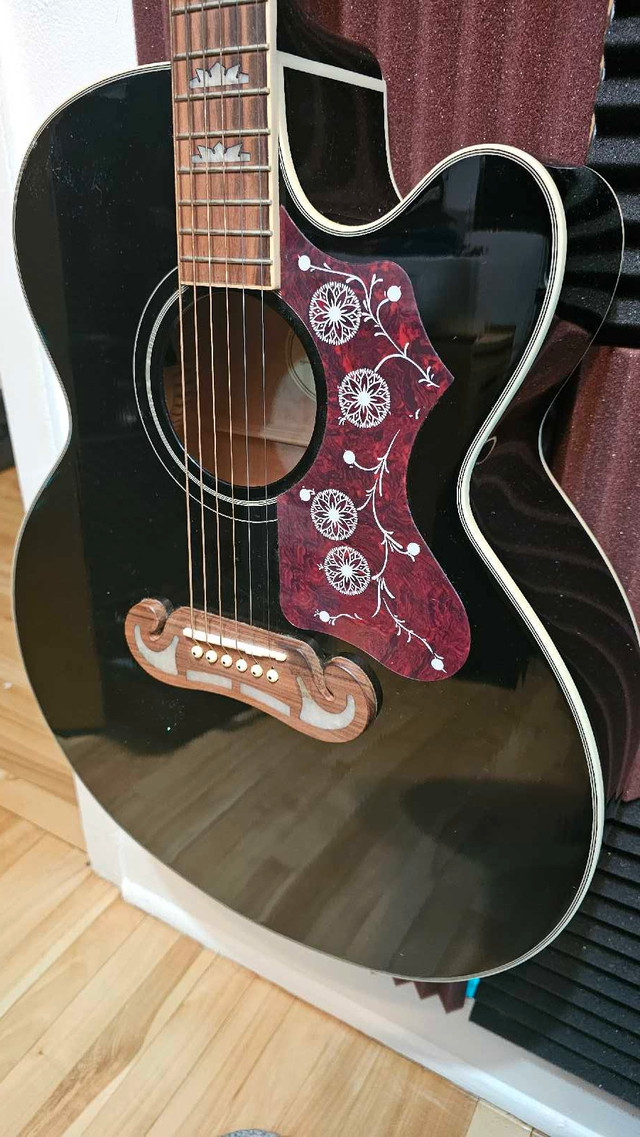 Epiphone EJ-200SCE Acoustic Jumbo Guitar in Guitares  à Longueuil/Rive Sud - Image 2