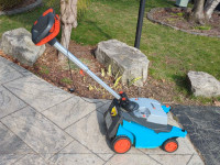 Gardena Cordless Steerable Lawn Mower 13.5-in