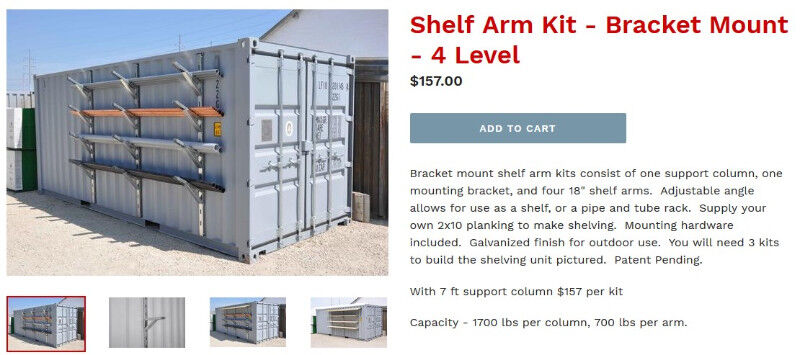 SEACAN SHELVING. STORAGE CONTAINER RACKS. CONTAINER ACCESSORIES ...