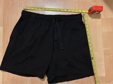 Men’s shorts $10 Medium black shorts drawstring elastic waist in Men's in Oakville / Halton Region - Image 5