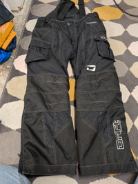 Drift racing, kids ski pants, snow pants