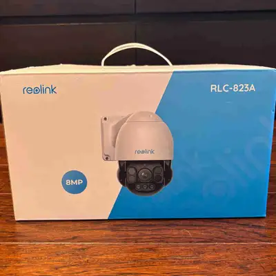 Reolink RLC-823A 4K Smart PTZ Security Camera – Brand New, View more