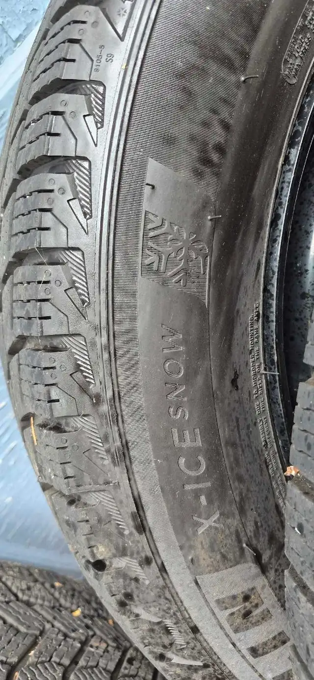 Michelin X-Ice Snow Tires 225/60R18 in Tires & Rims in Cambridge - Image 8