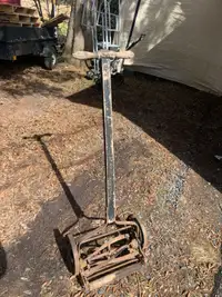 Antique push mower