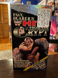 VHS WWF Coliseum Video Hits from Cript 1994 Booth 264