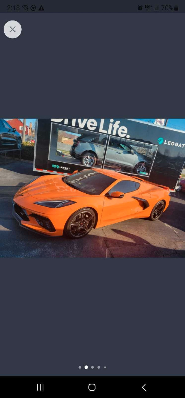 2022 Corvette- Stingray 2LT Amplified Orange in Cars & Trucks in Hamilton