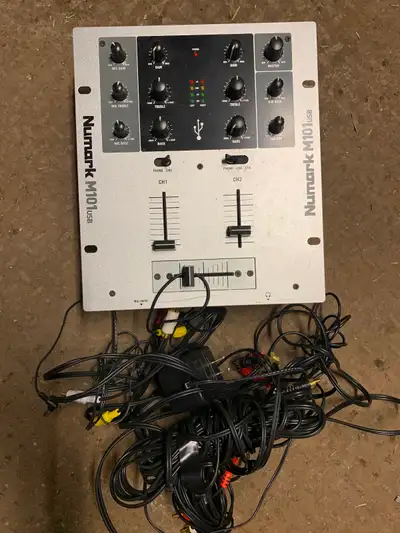 Numark M101USB DJ Mixer, View more