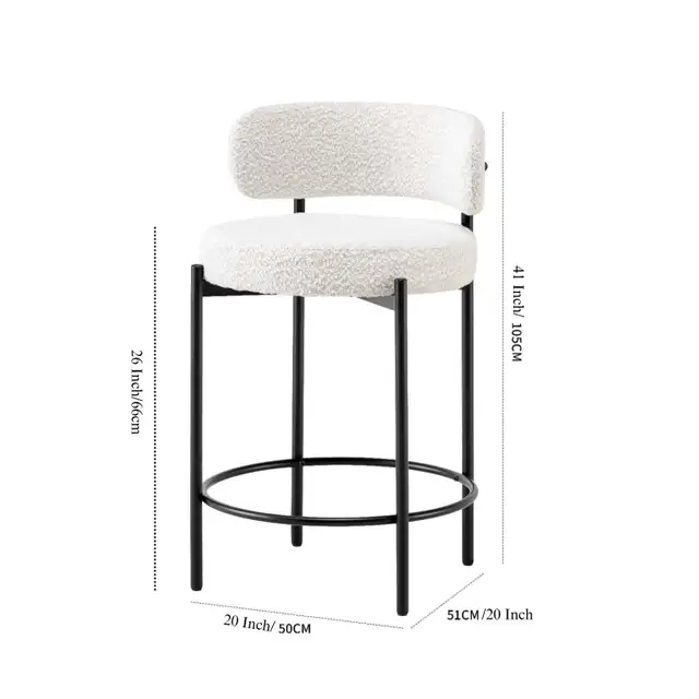 Price for 1- Left-26 Inch Seat Height Bar Chair in Chairs & Recliners in Markham / York Region - Image 4