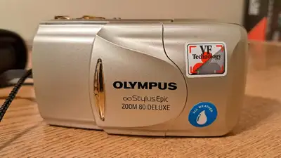 Olympus Stylus Epic Zoom 80 Deluxe 35mm Film Camera, View more