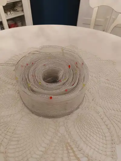 Christmas ribbon with lights 15 ft, View more