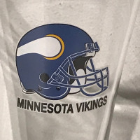 Minnesota Vikings 7” Tall Beer Glass NFL Football