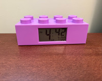Lego block clock