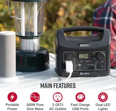 Portable Power Station – for Camping, Travel & Backup!, View more
