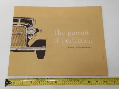 Pursuit of Perfection, the : A History of Lincoln and Continental Fine Motorcars Paperback – January...