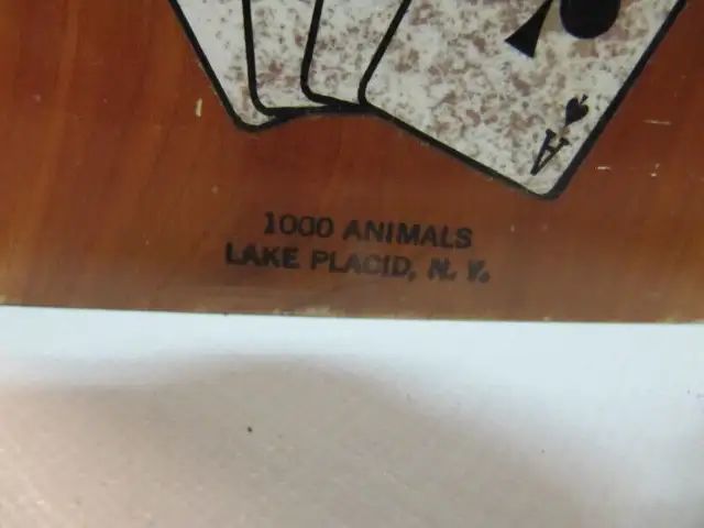 Classic Solid Wood Custom Made Bicycle Playing Card Deck Holder in Arts & Collectibles in Mississauga / Peel Region - Image 4
