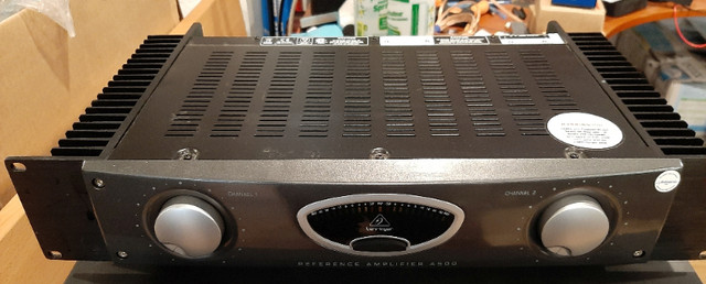 Behringer a500 power amplifier in Pro Audio & Recording Equipment in Bedford